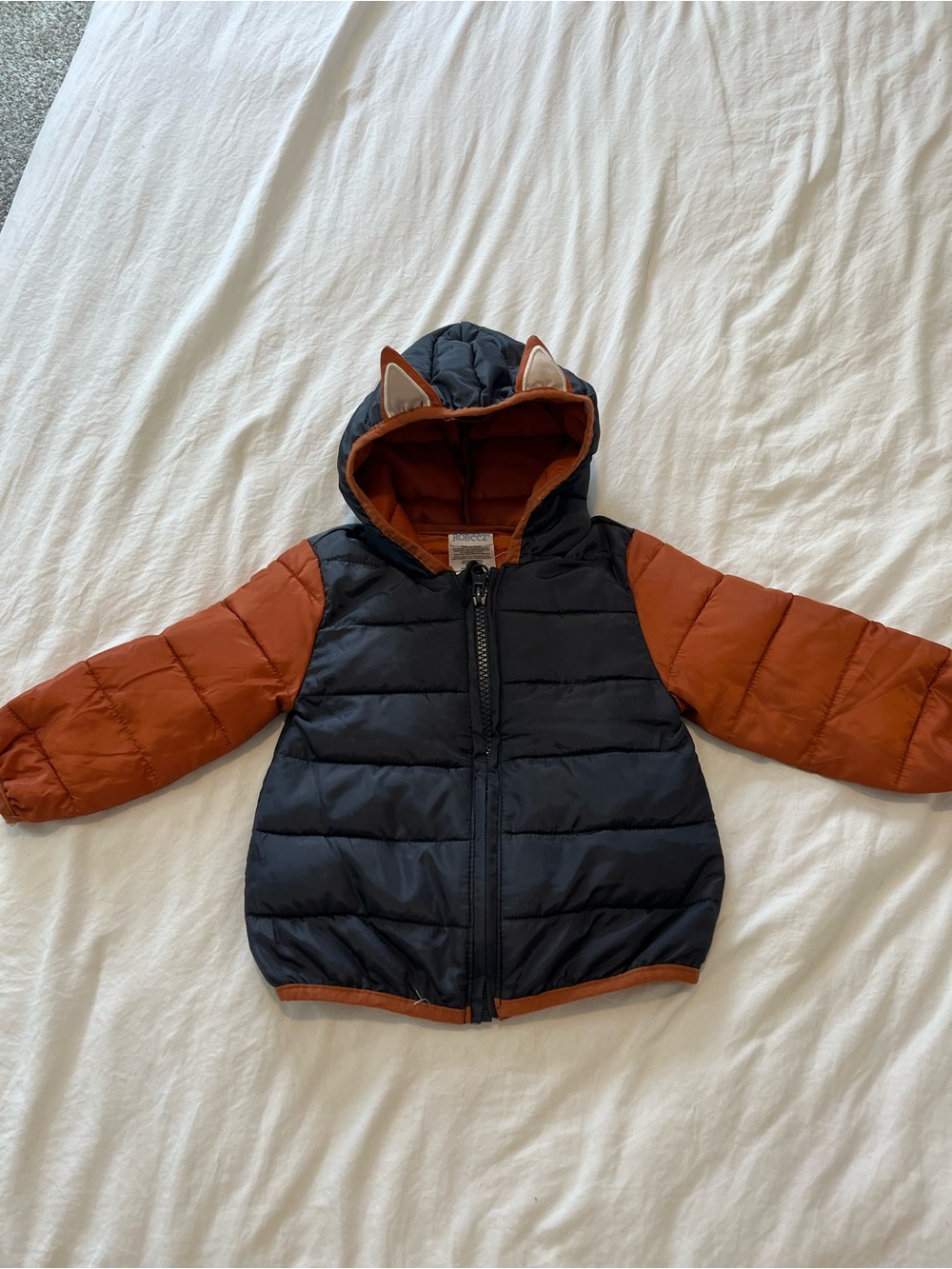 Kids Fox Puffer Jacket